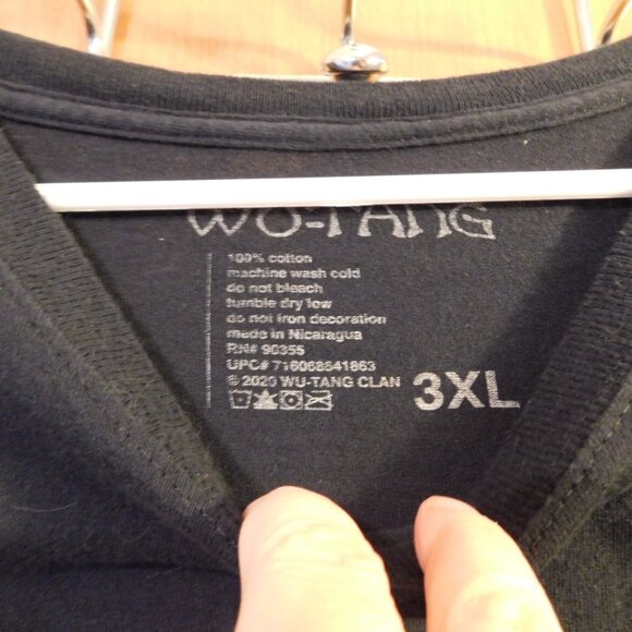 Wu -Tang Clan 1990's Rap group Graphic T-Shirt Mens' 3 XL - Picture 3 of 3